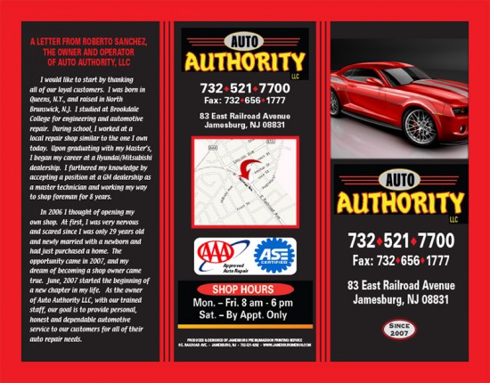 Auto Authority Brochure
