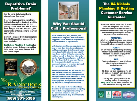 Nichols Plumbing Brochure